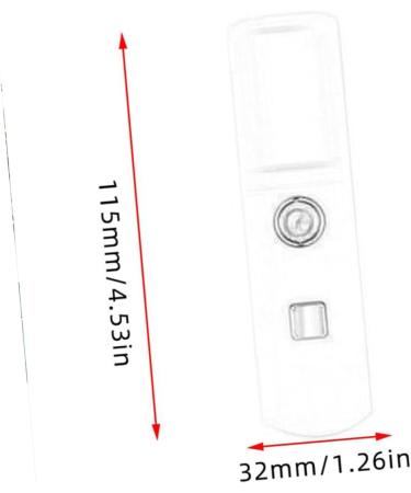 Beavorty Makeup Removal 1pc Sprayer Hydrating Humidifier Small Humidifiers Portable Face Steamer Face Humifigier Remove Makeup - Buy Online on GoSupps.com