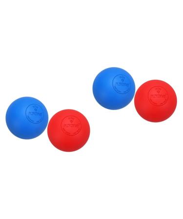 Healeved 4 pieces yoga muscle roller trigger point balls massage massage tab for men trigger point massage device for foot rolls massage roller fascia ball health care