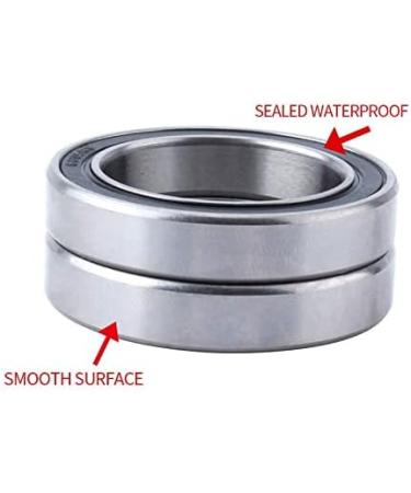 COONIUM Sealed Steel Cartridge Bearings for BSA Threaded & PressFit Bottom Brackets - Pack of 2 | 25x37mm - Buy Online on GoSupps.com