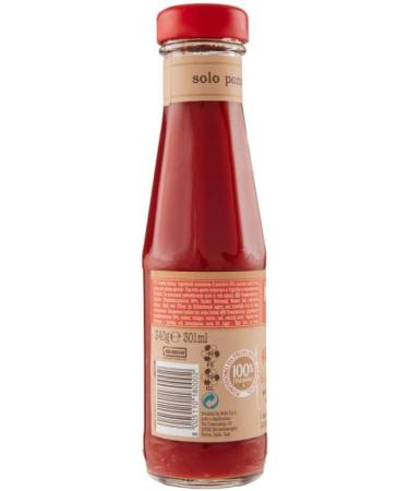  Italian Gourmet E.R. Mutti Italian Tomato Ketchup in Glass 100% Italian Tomato Ketchup 340g Glass Jar + 400g Italian Gourmet Pulp - Buy Online on GoSupps.com