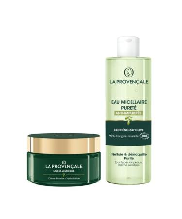 La Proven ale- Routine Puret & Hydratation Anti- ge - Duo Eau Micellaire (400ml) & Cr me Ol o-Jeunesse (50ml) Cr me de Jouvence Anti-Age + Eau Micellaire de Puret