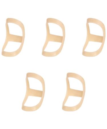 D Oval Finger Splint Finger Splint Set Kit Support and Protection for Arthritis Finger Stabilizer Brace - 4 5 6 7 8 Sizes