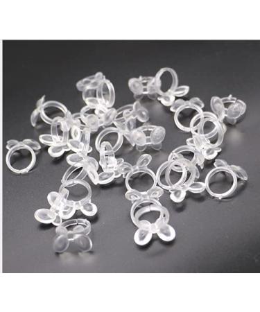 50-Piece Nail Polish Display Set - Flower & Butterfly Gel Nail Diagram Ring for Art Color Showcase - Buy Online on GoSupps.com
