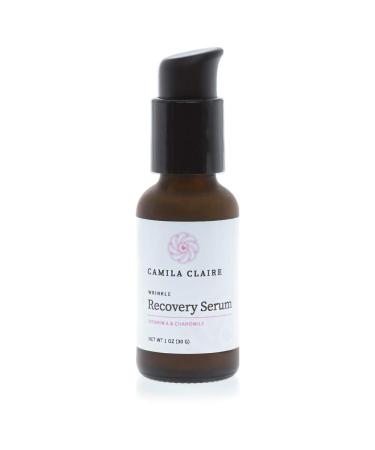 WRINKLE RECOVERY SERUM Includes: Retinol to Reduce the Appearance of Fine Lines and Wrinkles |Chamomile to Soothe Skin | Carrot Extract to Prevent Irritation of Skin | - 1 Oz.
