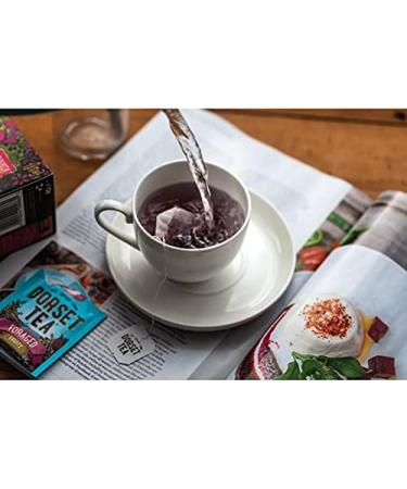 Dorset Tea Foraged Fruits Herbal Tea - 80 Fruit Tea Bags - Blackberry, Strawberry & Raspberry - Buy Online on GoSupps.com