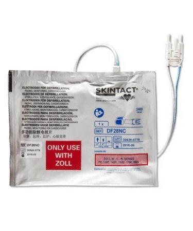 SKINTACT Adult Defib Pads - Compatible with Zoll E Series R M PD Series