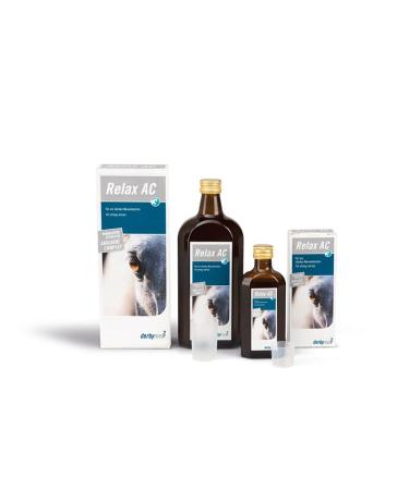 Derbymed Relax AC 125 ml - Liquid Supplement for Horses | Reduce Stress Reactions | Excitation Modulating Effect | ADMR-Compliant - Buy Online on GoSupps.com