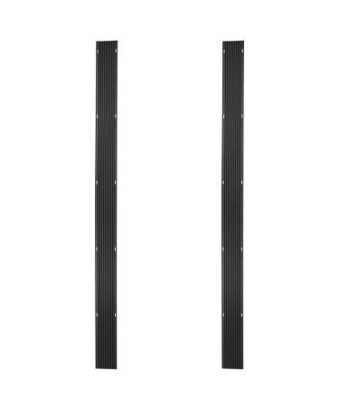 7' 10" L Black Ice Snowmobile Ski Guides - 2 Pack