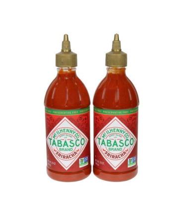 Tabasco Brand Sriracha Flavored With Oak Barrel Aged 20oz ( 2Pack ) 1.2 Pound (Pack of 2)