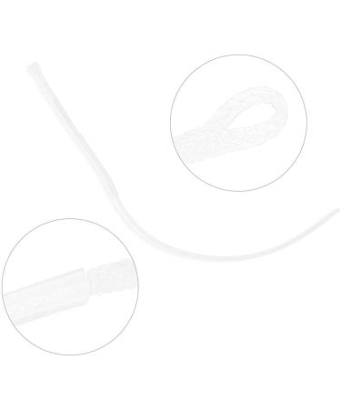 Keenso Fly Cord Loop Connector - 10 Pieces 30lb/50lb Nylon Fishing Loop Durable White Connector for Fly Fishing - Buy Online on GoSupps.com