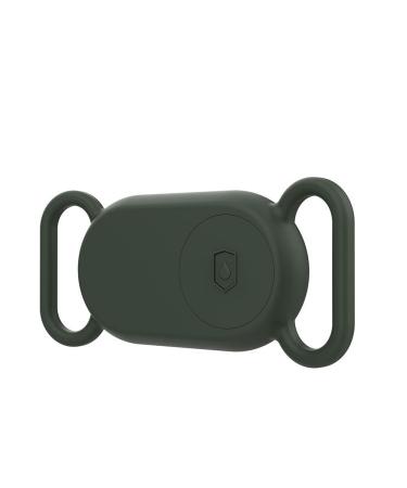 for Samsung Galaxy SmartTag2 Case Dog Tracker Cover Silicone Protective Case Smart Tag For Pets For Galaxy 2 dark green For smarttag2