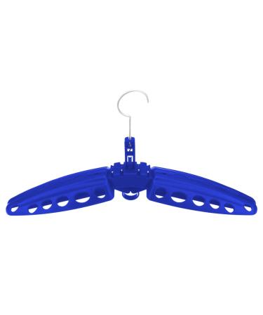 Mo're Wetsuit Hanger Foldable Surfing Suit Hangers Scuba Diving Accessory Folding Vented Hanger Blue