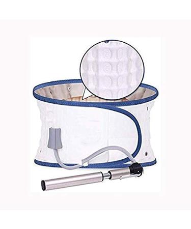 Decompression back belt back ribbon back pain lower lumbar support lower lumbar spine massage inflatable traction device to relieve back pain.