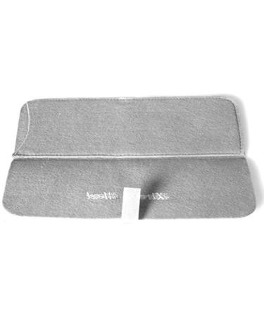 Extreme Heat Protection Safety Mat with Storage Pouch for GHD Hair Straighteners and Tongs etc (Silver) - Buy Online on GoSupps.com