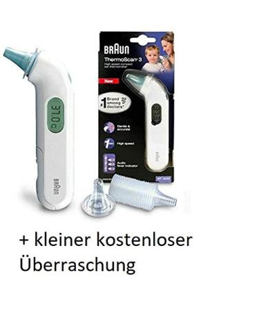 Finoo 23133 Braun ThermoScan 3 Infrared Ear Thermometer - Fast & Accurate Temperature Reading - Buy Online on GoSupps.com