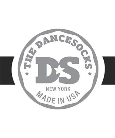 The DANCESOCKS 100% USA Made Over Sneaker Dance Socks for Smooth Floors - 4 Pack in Black - Buy Online on GoSupps.com