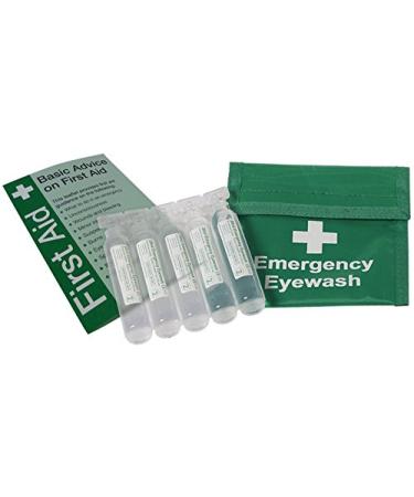 Eyewash Belt Wallet & 5 Eye Wash Pods E411