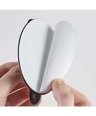 4 pcs Round Safety Handle Glass Door Wardrobe Cupboard Drawer Invisible Hole-Free Self-Adhesive Handle Home Hardware Supplies (Color : White) - Buy Online on GoSupps.com