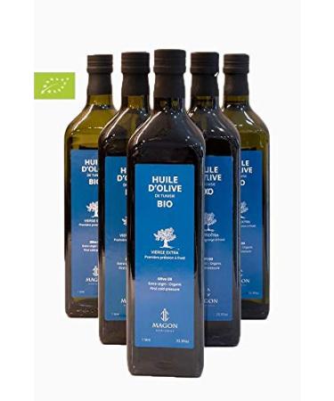 X 1L Extra Virgin Organic Olive Oil First Cold Pressed