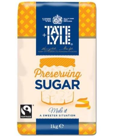 Tate & Lyle | Fairtrade Preserving Sugar 1Kg | Make it a sweeter situation | Suitable for vegetarians and vegans. Kosher | - Buy Online on GoSupps.com