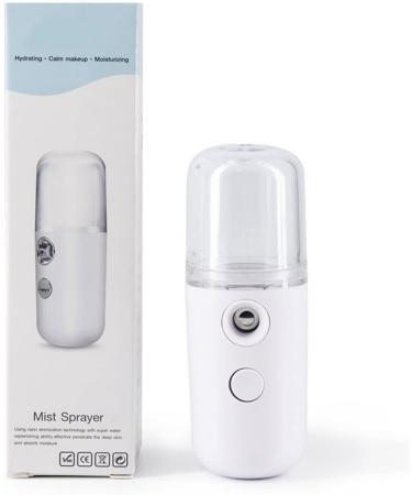 Facial Mister Portable Mini Face Sprayer USB Rechargeable Facial for Hydratin Face Sprayer Pink - Buy Online on GoSupps.com