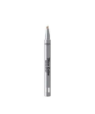 L'Oreal Paris Brow Artist Micro Tattoo 24HR Eyebrow Definer 101 Blonde - Long-Lasting Precision for Perfect Brows - Buy Online on GoSupps.com