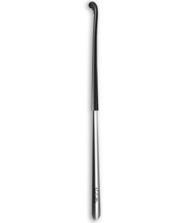 Velette 30 Metal Shoe Horn with Long Handle for Seniors - Extra Long Shoe Horn for Boots and Cowboy Boots with Comfortable Plastic Handle - Buy Online on GoSupps.com
