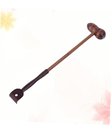 Healeved Head-Nacks Massager | Premium Hand & Body Massage Tool for Pain Relief | Stainless Steel Yoga Muscle Roller & Bamboo Massage Hammer - Buy Online on GoSupps.com