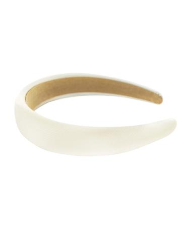 Buy AXY Cream White Metallic Look Headband - Padded Hair Accessory for Ladies | International Shipping Available - Buy Online on GoSupps.com