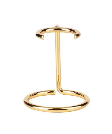 Men's Gold Stainless Steel Shaving Brush Stand | Premium Shaver Holder for Home & Travel | Luxury Shaving Accessories - Buy Online on GoSupps.com