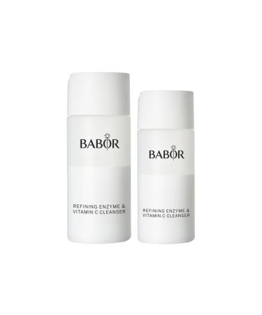 BABOR Refining Enzyme & Vitamin C Cleanser Full & Travel Size Bundle