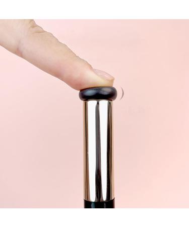 Lip Brush Concealer Brush Silicone Set of 3 Round Head Makeup Brushes Lipstick Brushes Portable Tapping Concealer Brush Silicone Puffs multicolor - Buy Online on GoSupps.com