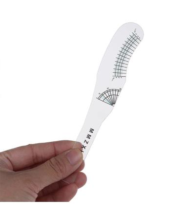 2Pcs Eyelash Ruler Set for Symmetrical Positioning and Length Measurement - Professional Curling Degree Tool - Buy Online on GoSupps.com