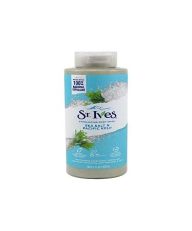 St Ives Body Wash 16 fl Ounce Sea Salt and Pacific Kelp (473ml) (Pack of 2) 16 Fl Oz (Pack of 1)