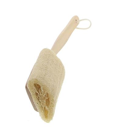 Luffa Brush Kosmetex - Removable Back and Bath Brush with Handle for Exfoliating Skin | International Shipping - Buy Online on GoSupps.com