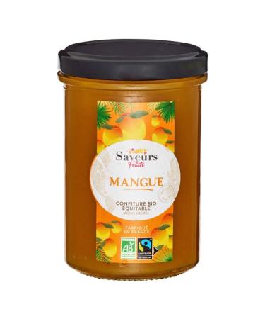 Flavors & Fruits - Mango Jam Less Sweet 60% Fruit 230g - Sold by Unit