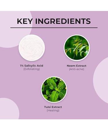 Dr. Sh_et_h's Neem & Salicylic Acid Face Wash | Anti-Acne Cleanser for Men & Women | 1% Salicylic Acid | Oil Control | 100 mL - International Shipping Available - Buy Online on GoSupps.com