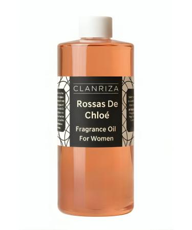 1 Fl Oz Rossas De Chloe Light Orange Natural Fragrance Body Oil - Pure & Natural Long-Lasting Perfume Oil for Women - Scented Body Oil for Skin - All-Day Fragrance 1 Fl Oz (Pack of 1)
