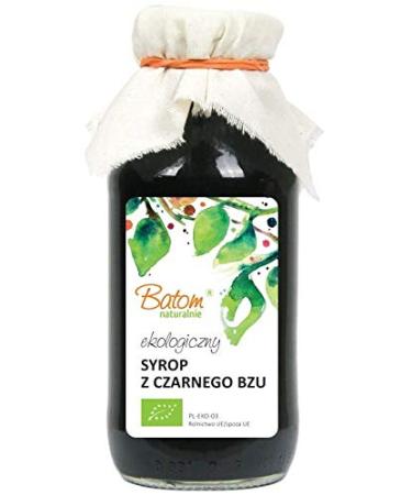 BATOM Organic Elderberry Syrup 330 ml - BATOM