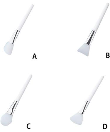 dijiusidy Mask Brush Exquisite Silicone Beauty Cosmetic Brushes Salon Cream Mixing Tools Supplies Accessories DIY Making Blade Shape - Buy Online on GoSupps.com