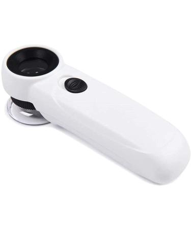 Illuminated Magnifying Glass 30X Handheld with Led Light or Old Man Book Watches DIY Crafts Carving and Repai Magnifying Glass for Reading Crafts Repair Magnifier Lofty Ambition