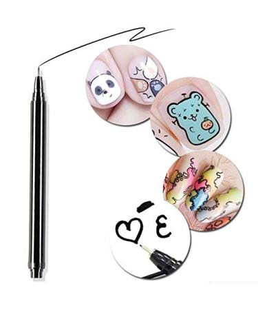 1 Piece Nail Art Graffiti Pencil - Waterproof DIY Manicure Tool for Flower Patterns & Fine Details - Buy Online on GoSupps.com