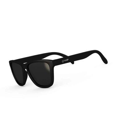 goodr RUNNING SUNGLASSES - (Black w/Black Lens)