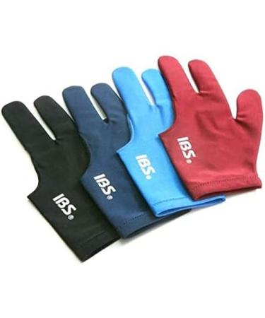 IBS Three Finger Billiard Glove Snooker Cue Pro - 4 Colors (Spandex) - Buy Online on GoSupps.com
