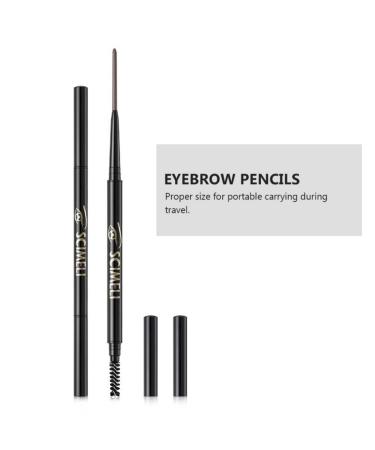 Beavorty 2 1 Eyebrow Makeup Tools Wooden Door To Rotate Small Tools 1 count (Pack of 1) Grey