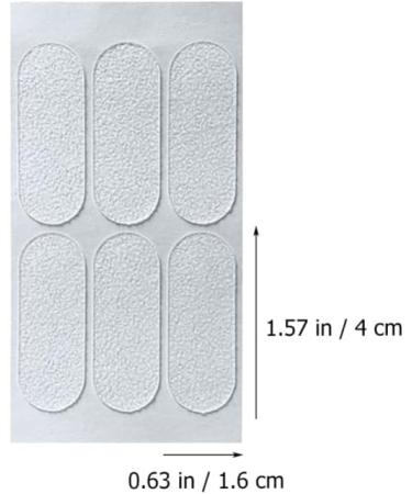 Silicone Ear Corrector 12 Sheets - Transparent, Painless Aesthetic Solution for Adults - Buy Online on GoSupps.com