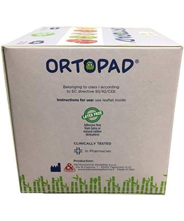 Ortopad Soft Bamboo Girls Eye Patches 50/Box - Junior Size (0-2 yrs) | Textured Accents - Buy Online on GoSupps.com