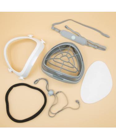 Pro Reusable Adult Mask with 10 Filters - USA Made Adjustable Straps Comfortable Fit for Medium/High Nose Bridges - Buy Online on GoSupps.com