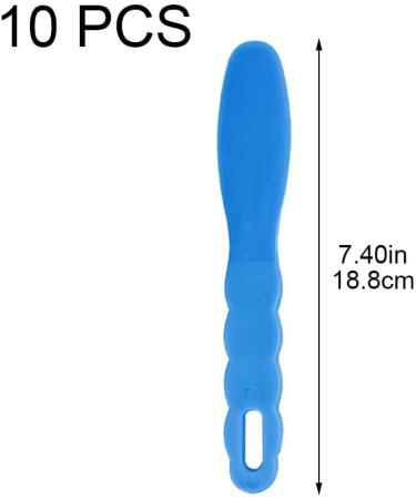 Baokuan 10pcs Dental Mixing Spatula Set - Ideal for Cement Powder & Laboratory Materials - International Shipping Available - Buy Online on GoSupps.com