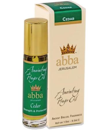 ABBA Oil Cedar Anointing Prayer Oil 2oz Bottle in Gift Box - ABBA Jerusalem - Buy Online on GoSupps.com